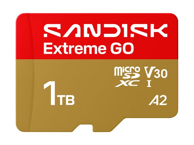 SANDISK Extreme GO microSDXC 1TB UHS-I SDSQXGN-1T00-GN6MN