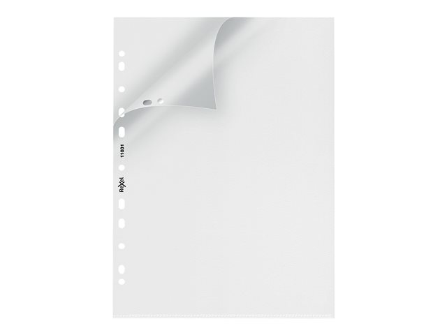 Rexel Nyrex Top And Side Loading Sheet Protector For A4 Clear Pack Of 25