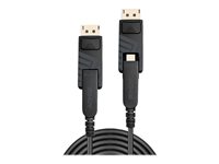 LINDY Fibre Optic Hybrid DP 1.4 70m