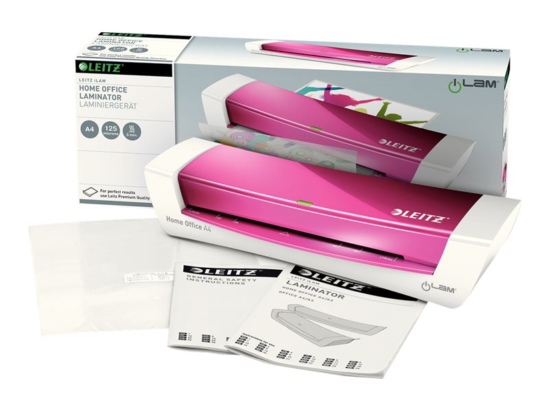 LEITZ ILAM HOME LAMINATOR A4 RED – Leitz