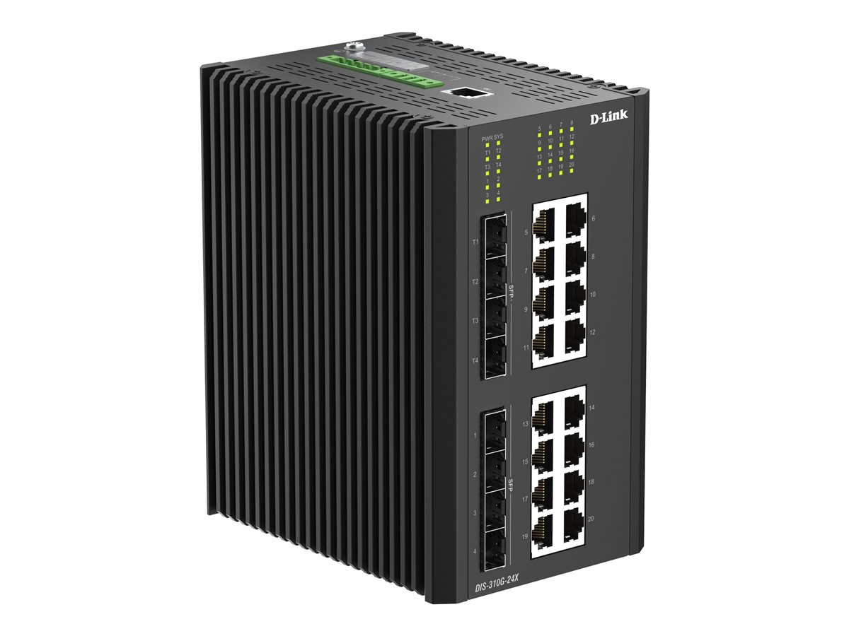D-LINK 16-Port Gigabit Managed Switch+4x10G SF