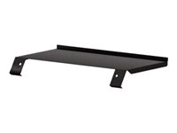 Winsted EnVision Mounting component (rear accessory tray) black texture powder coat 