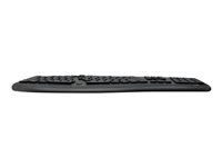 Adesso Tru-Form Media 160 - keyboard - with scroll wheel - UK - black Input Device