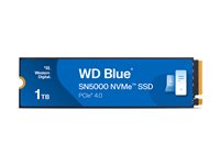 WD Blue SN5000 WDS100T4B0E-00CNZ0 - SSD - 1 TB - PCIe 4.0 x4 (NVMe)