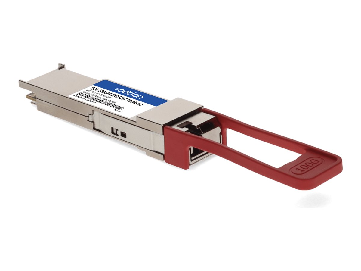 AddOn - QSFP28 transceiver module (equivalent to: Arista Networks Q28-100GP4-BXD3327-10-AR)