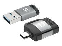 Manhattan - Kit adaptateur USB-C - USB 3.2 Gen 1 - 3 A 