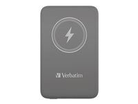 Verbatim Charge 'n' Go Trådløs power bank 10000mAh Grå