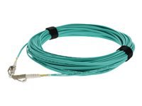 AddOn 30m HP AJ838A Compatible LC OM3 Aqua Patch Cable