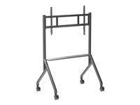 TECHly Vogn med hjul Fladt panel/AV-system 55"-86"