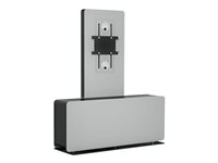 Vogel's Professional PVF 4112 mounting component - for 2 flat panels / speaker / video conferencing system - silver