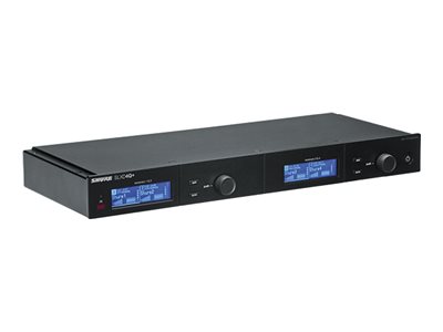 Shure SLXD4Q+ - Wireless audio receiver for wireless audio transmitter