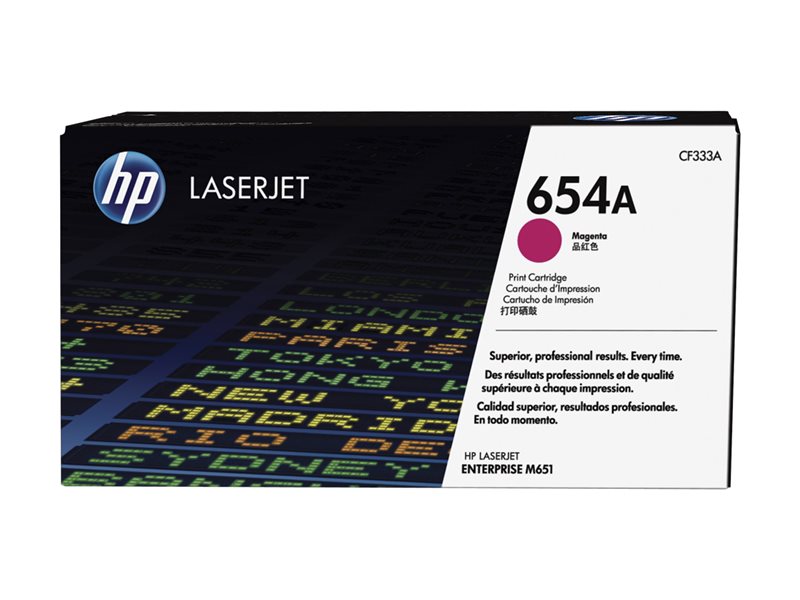 HP 654A Magenta Toner