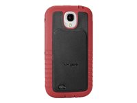 Targus SafePORT Max Hard case for cell phone silicone, polycarbonate red 