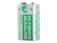 DELTACO Ultimate 6LR61 Standardbatterier