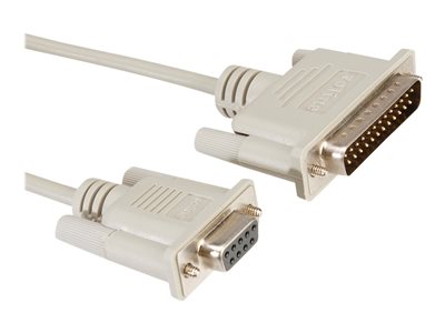 ROLINE Modemkabel 9pol. BU 25pol. ST 3m Kabel & Adapter