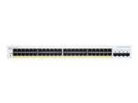 Cisco Business 220 Series CBS220-48P-4G - switch - 52 ports - smart - rack-mountable