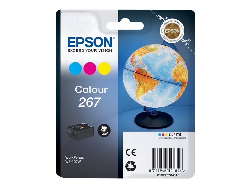 EPSON 2LB 267 ink cartridge cyan w/s