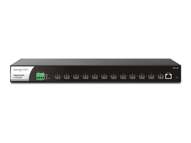 Draytek Vigorswitch Fx2120 Switch 12 Ports Managed Rack Mountable