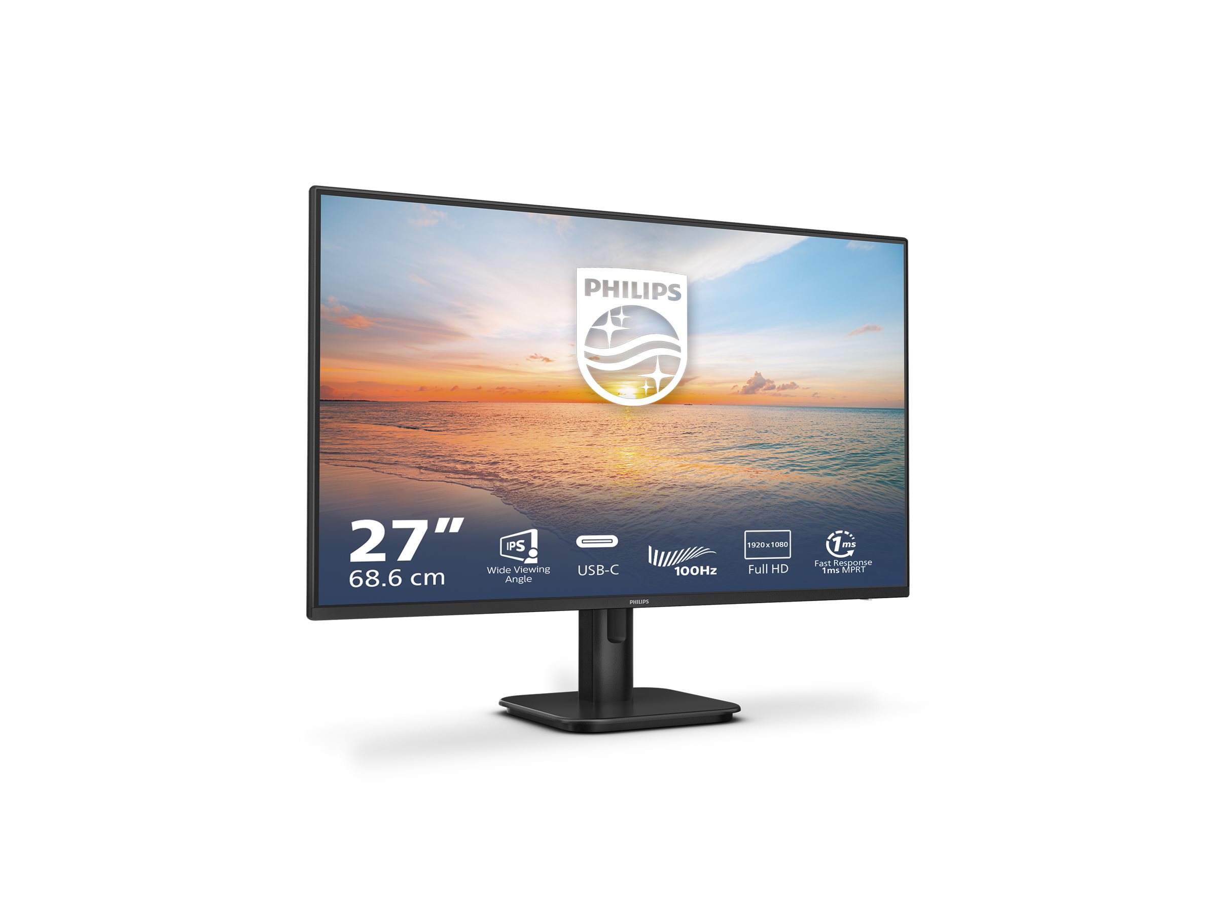 An image of Philips 27E1N1300A - LED monitor - Full HD (1080p) - 27"