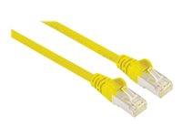 Intellinet Network Patch Cable, Cat6, 2m, Yellow, Copper, S/FTP, LSOH / LSZH, PVC, RJ45, Gold Plated Contacts, Snagless, Boot