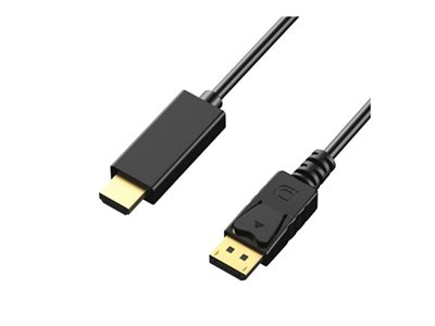 AXIOM DISPLAYPORT MALE TO HDMI MALE ADAPTER CABLE 6FT