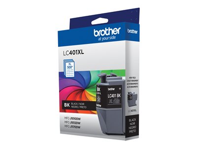 Brother LC401XLBK - High Yield