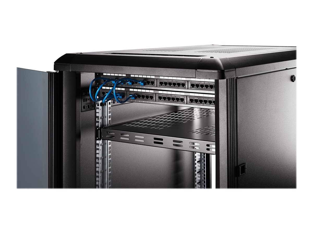 STARTECH 1U Adjustable Vented Rack Mount Shelf – foto 12