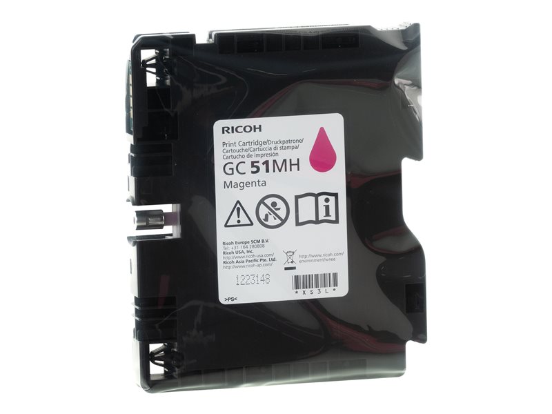 Ricoh GC 51MH -  rendement lev - magenta - original - cartouche d\'encre