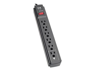 Tripp Lite Surge Protector Power Strip 6 Outlet 15 ' Cord Black 790 J