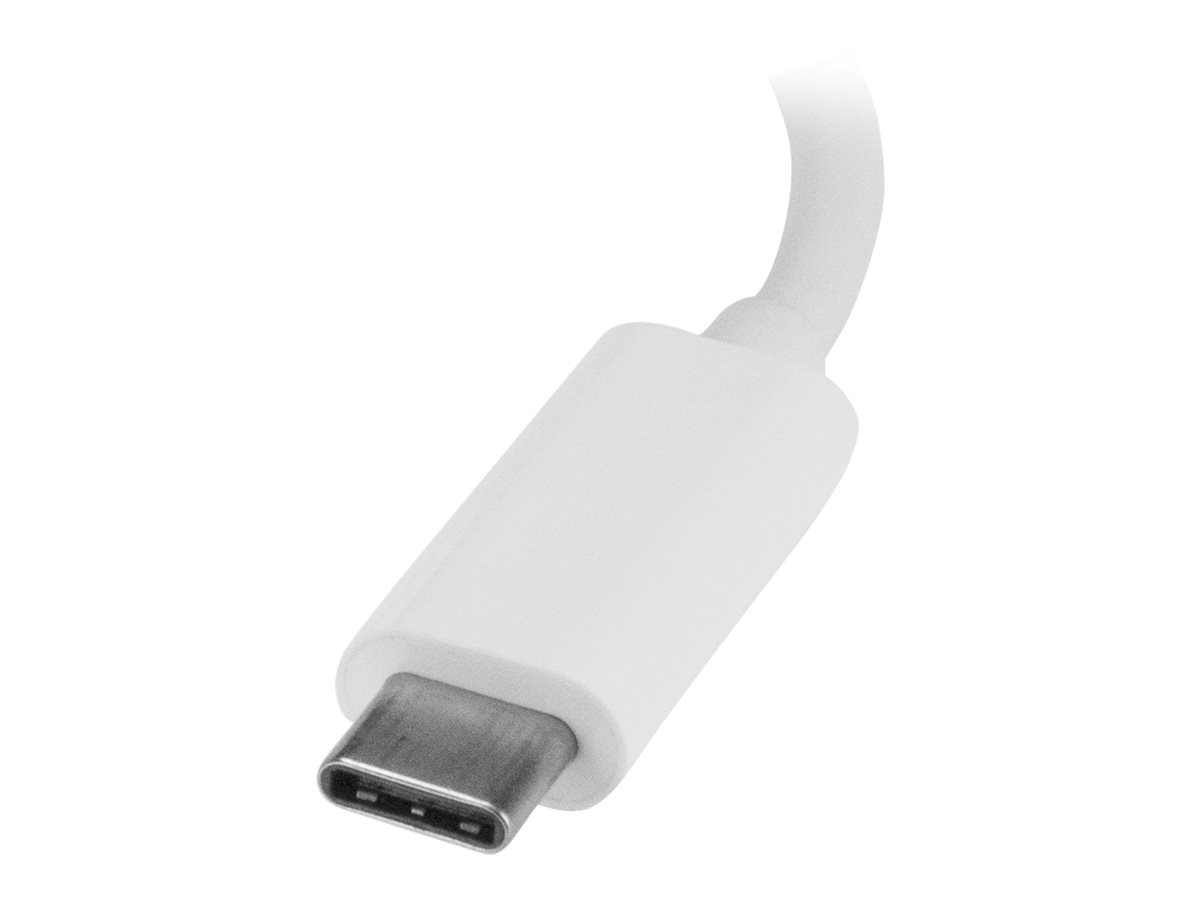 StarTech.com 3 Port USB C Hub w/ Gigabit Ethernet – USB Type C to 3 x USB-A – Multi Port USB 3.0 Hub for MacBook Pro (HB30C3A1GEA) - rozbočovač - 3 porty – foto 4