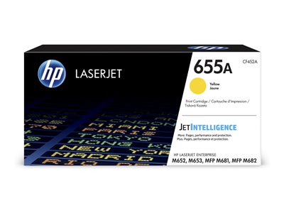 HP 655A LaserJet Toner Cartouche Jaune