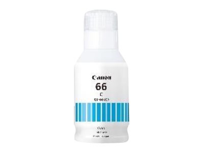 Canon GI 66C cyan original ink Product shot Front 79200