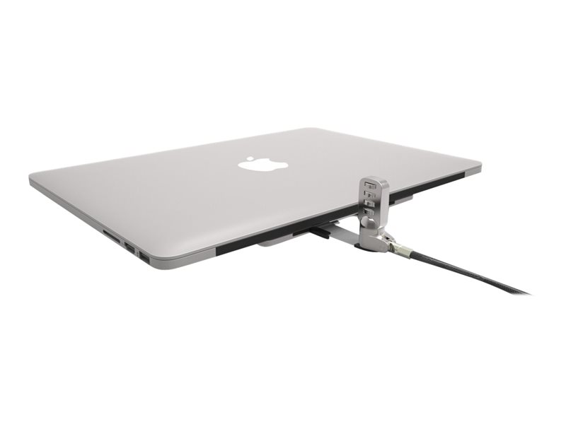 Compulocks Antivol Universel Macbook, PC, Tablette Adaptateur avec câble à code noir