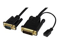 StarTech.com Cble vido DVI2VGAMM10
