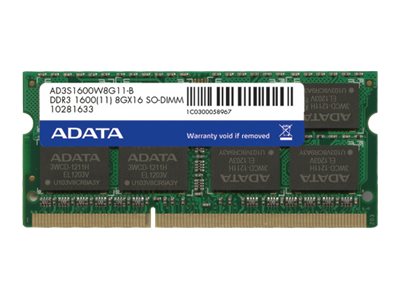 ADATA Premier Series DDR3L module 4 GB SO-DIMM 204-pin 1600 MHz / PC3L-12800 CL11 