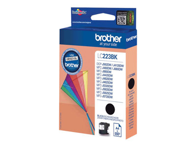 BROTHER LC223BK Tinte schwarz 550Seiten