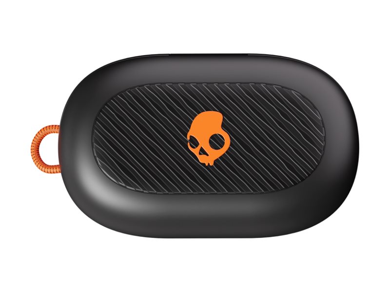 Skullcandy Push Play Active True Wireless Earphones - Black/Orange - S2PPW-S749