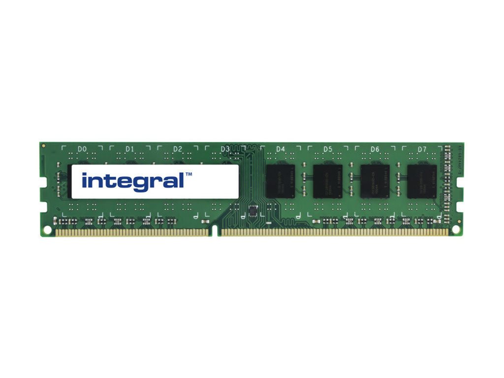 An image of Integral - DDR3 - module - 8 GB - DIMM 240-pin - 1600 MHz / PC3-12800 - unbuffered