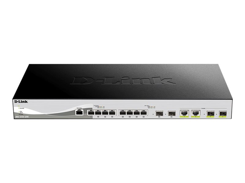 D-Link DXS 1210-12TC - commutateur - 12 ports - intelligent - Montable sur rack