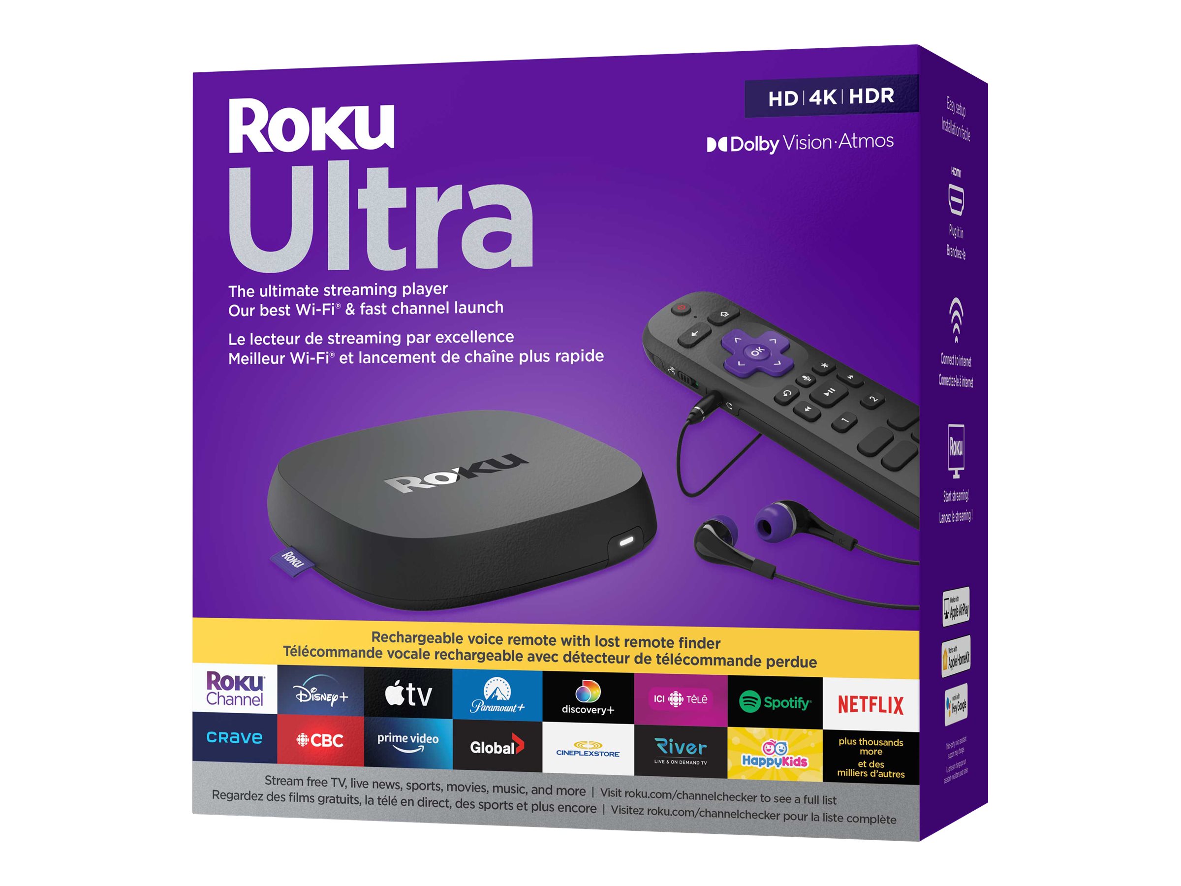 Roku Ultra 4K HDR Streaming Player - 4802CA