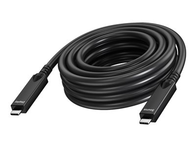 15 m USB C cable - active optical cable - 2 lane s