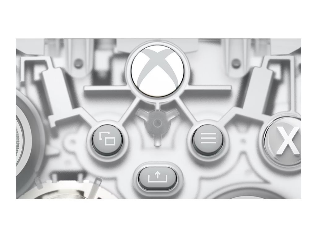 Microsoft Xbox Ghost Cipher Special Edition Wireless Controller for PC, Android, iOS, Microsoft Xbox Series X|S, Xbox One - Transparent - QAU-00157