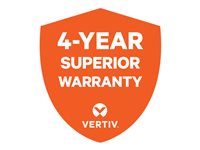 Vertiv Hardware Maintenance Gold - extended service agreement - 4 years - shipment