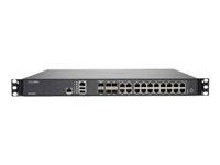SonicWall NSA 4650 - Advanced Edition - security appliance - 10 GigE, 2.5 GigE - 1U - SonicWALL Secure Upgrade Plus Program (2 years option) - rack-mountable