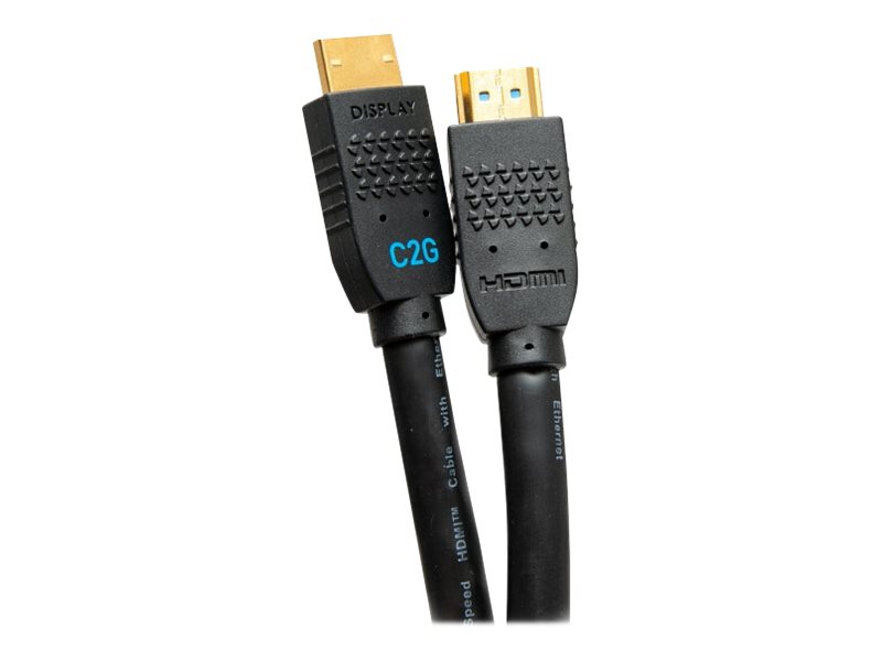 C2G 35ft Ultra Flexible 4K Active HDMI Cable Gripping 4K 60Hz