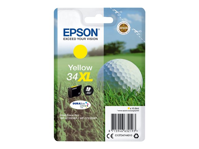 EPSON 2LB Singlepack 34XL Ink Yellow w/s