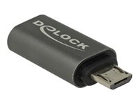 DeLOCK USB 3.1 Gen 1 USB-C adapter 2.8cm Sort