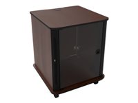 Middle Atlantic RFR Series cart - for audio/video components - biltmore cherry