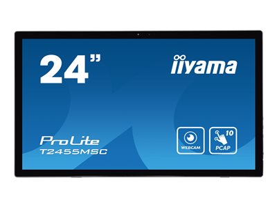 IIYAMA 60.5cm (23,8) T2455MSC-B1 16:9 M-Touch DP+HDMI+USB retail - T2455MSC-B1