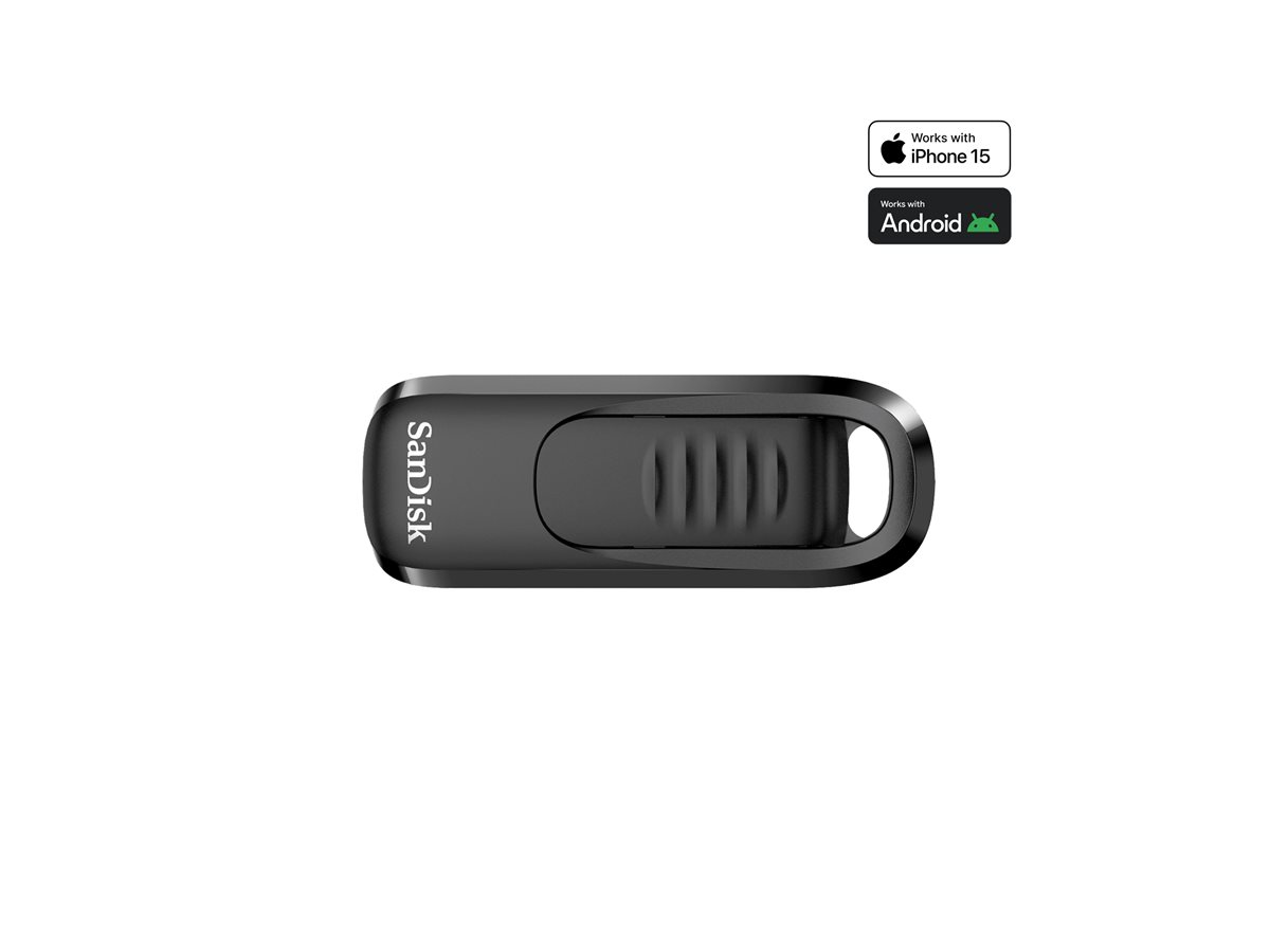 SanDisk Ultra Slider - Jednotka USB flash - 128 GB